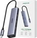 Ugreen - USB-C Hub - 4x USB 3.0 - Zilver