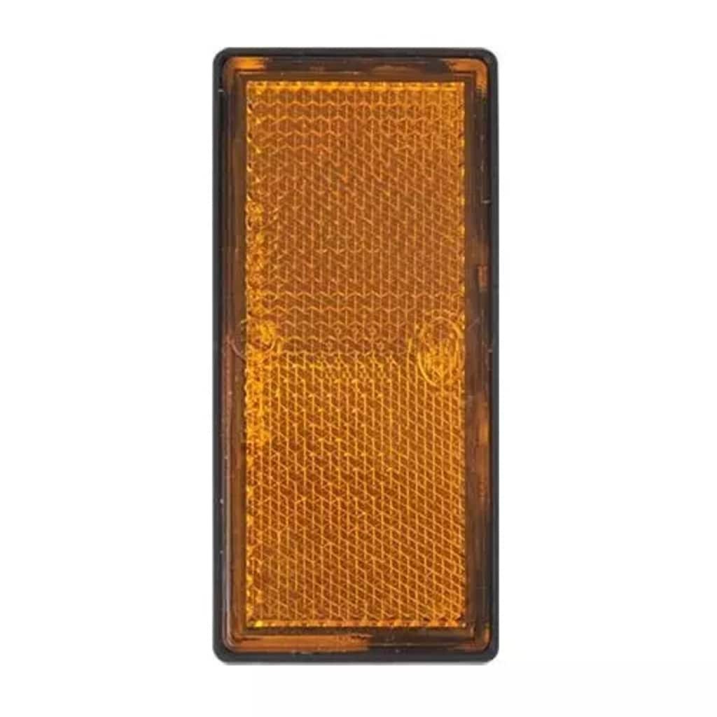 ProPlus reflector met grondplaat 85 x 39mm zelfklevend oranje