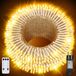 Guirlande lumineuse 100 mètres 800 LED blanc chaud avec télécommande fonction minuterie IP44
