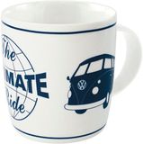 BRISA VW Collection - Volkswagen Keramiek Koffie-Thee-Cappuccino-Kop-Mok-Haferl Mok voor Keuken T1, T2, T3, T4, T5, T6 Bulli Bus (370 ml/Bulli chauffeur/Kleur)