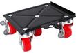 OEM Set meubiliteitsrollers, 5 wielen, met rem, draagvermogen 6614 lbs, 4 stuks