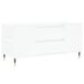 VidaXL Salontafel Wit - Hout & Metaal - 102x44,5x50 cm