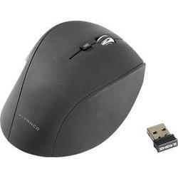 Vivanco IT-MS RF 1600 Draadloze muis Optisch Zwart