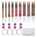 KnitPro Symfonie 2 Deluxe Verwisselbare Naaldset 4" (10cm) | 9 Maten (3mm tot 8mm)