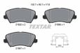 TEXTAR jeu de plaquettes de frein 2153201