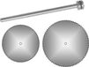 Donau Elektronik 1640 Jeu de lames de scie circulaire 19 mm
