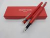 Caran d'Ache Metal Red Vulpen M Zwart