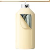 Uten Draagbare warmtepompdroger, elektrische wasdroger, klein | 600 W, timer/automatische uitschakeling, mini-droger voor zakenreizen, studentenhuizen, appartementen, hotels, campings