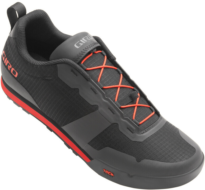 Giro Tracker Fastlace Schoenen Heren, zwart/rood