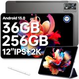 OUKITEL OT5 Tablet 12 inch - 36 (12 + 24) + 256 GB Gaming Tablets, 11000mAh batterij Tablet PC, Tablet 2K IPS HD, MTK Helio G99 Octa-Core Android 13, 16 MP + 5 MP, TÜV en Dual SIM/5G WiFi + 4G