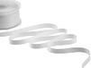 Dubbel satijn, 10 mm, 50 m, zilver