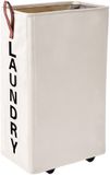 Homlikelan Opvouwbare wasmand met lange handgrepen 45L