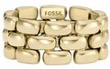 Fossil Women's Stainless Steel Band Rings