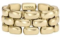 Fossil Women's Stainless Steel Band Rings