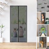 Merkloos Rideau magnétique / Moustiquaire magnétique 110 x 220 cm Transparent