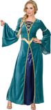 Boland - Kostuum Lady Margaret (S) - Volwassenen - Jonkvrouw - Middeleeuwen