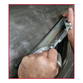 KS Tools carrosserievijl, verstelbaar, 350mm