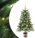 vidaXL Kerstboom met 150 LED met standaard Groen 90 cm PE