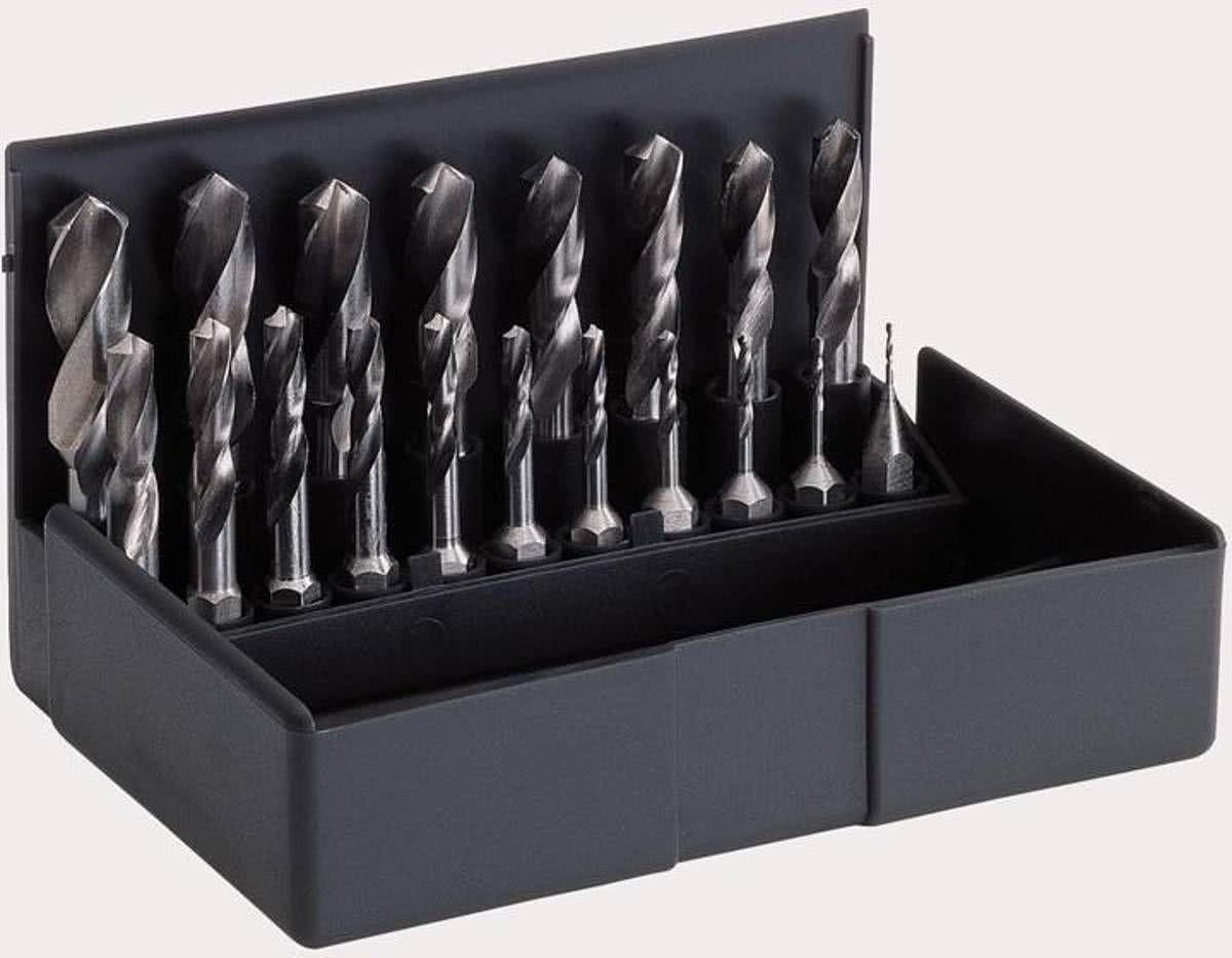 Völkel Volkel Set HSS-G boren 1.0-10mm 1/4" zeskant bit-aansluiting