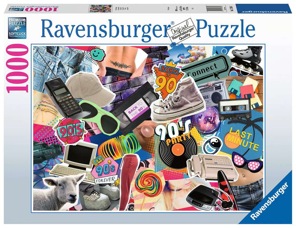 Ravensburger De Jaren 90 Puzzel (1000 stukjes)