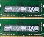 Samsung 16Go (2x 8Go) DDR4 RAM-geheugen, model M471A1K43CB1-CTD, pour ordinateurs portables, 260 broches, 2666MHz