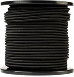 SNURO Elastisch Touw / Shockcord / Bungeekoord 6mm x 100m Zwart