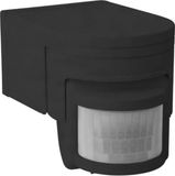 Kanlux S.A. Kanlux Bewegingssensor opbouw 160° - IP44 - PIR infrarood bewegingsmelder - 230V max. 1200W - Zwart