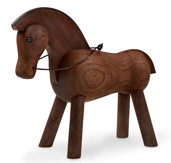 Kay Bojesen Horse Paard (Notenhout), 14cm