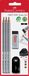 FABER-CASTELL Schrijfset Grip 2001 Exam, 5-delig