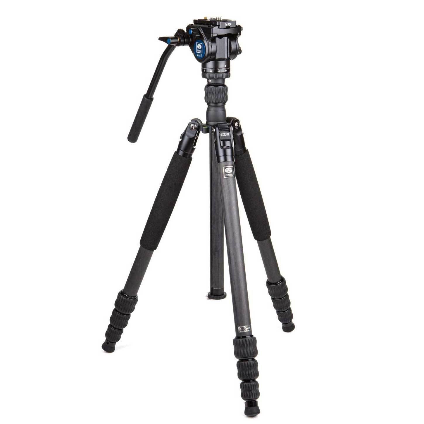 Sirui Traveler VC Tripod - Digital/Film Camera - 3 kg - Black