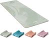 Tapis de yoga avec housse de luxe - Doux, léger, pliable et lavable