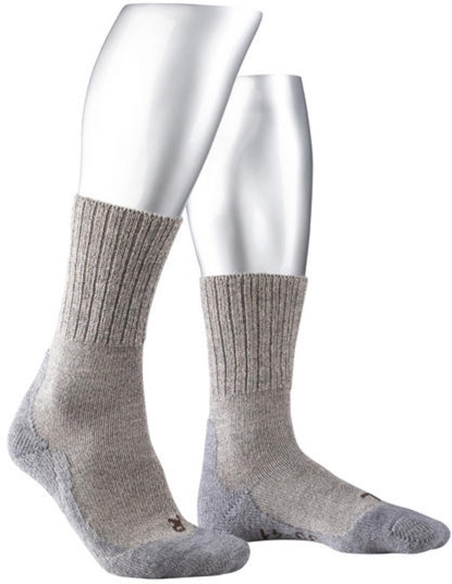 FALKE Ergonomic Sport System TK 1 Wool Wandelsokken Dames Beige Maat 3738