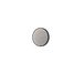 Ink SP24 Spiegel - 40x4x40cm - LED onder en boven colour changing - dimbaar - Spiegelverwarming - rond - in stalen kader - aluminium zwart mat