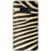 1001 coques Samsung Galaxy S10e Zebre Bedrukt siliconen hoesje