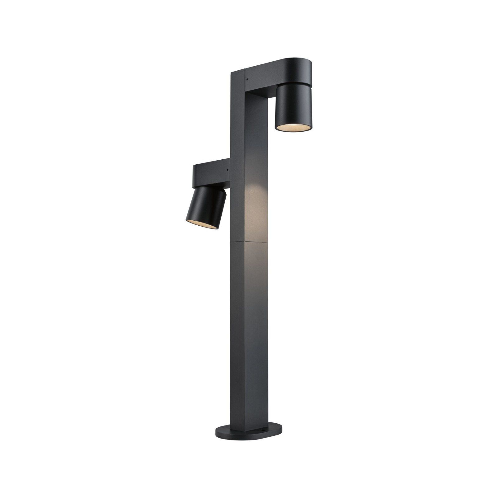 Paulmann Kimu LED Bolderlamp - 822mm - 2x8W - 3000K - Antraciet