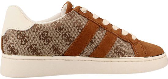 GUESS Barlie2 Sneakers Dames Beige Canvas Maat 39