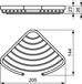 Ideal Standard Connect draadzeephouder hoekmodel chroom