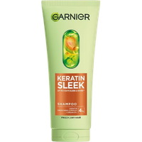 Garnier Keratin Sleek Shampoo With Argan Oil For Frizzy & Dry Hair - 200 ml