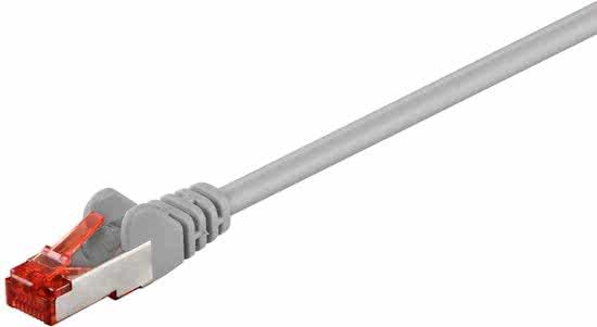 MicroConnect SSTP601 - Netwerkkabel - RJ45 - Cat 6 - 1 m - Grijs