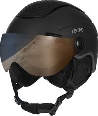 STX Helmet Visor Junior Black Skihelm - Black - Unisex - Maat S