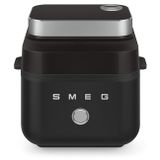 Smeg AFC01BLMEU Heteluchtfriteuse Zwart, Zilver