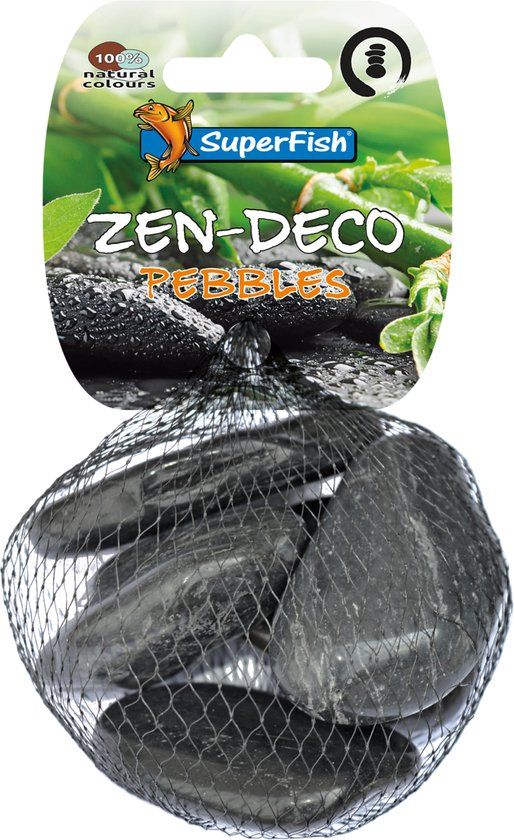 SuperFish Zen pebble zwart m 5 st