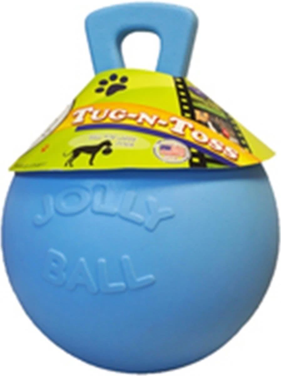 Jolly Ball Tug-n-Toss - XL 10 inch 25 cm baby blauw