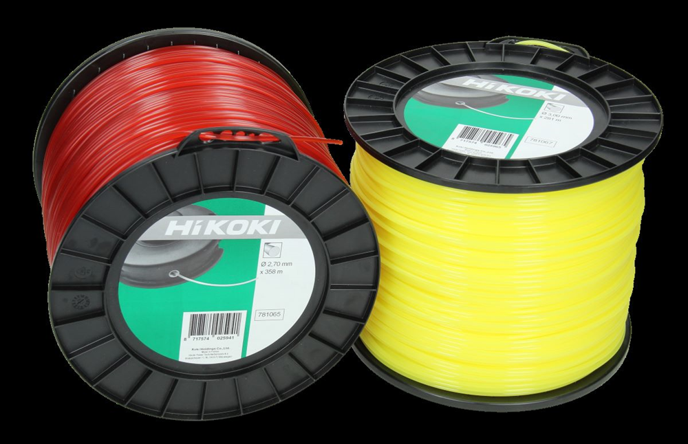 Hikoki Accessoires Nylon lijn | spiraalvormig | 2.4 mm | oranje | 437 meter - 781083