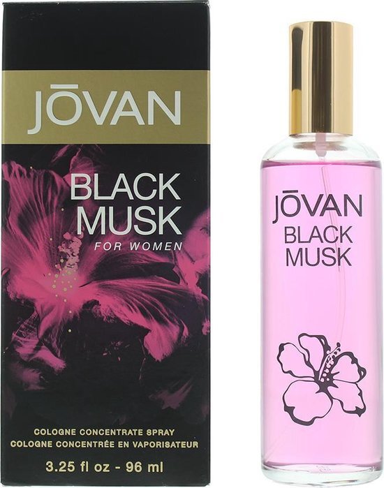 JOVAN BLACK MUSK COLOGNE CONCENTRATE SPRAY 100 ml eau de cologne / dames