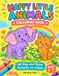 Happy Little Animals: 40 Big and Easy Pictures to Colour