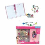 Barbie Dagboek Sieradenset Bedels Armbanden Glitterpen
