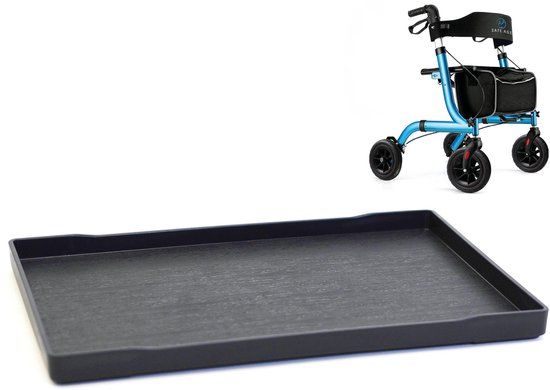 Safe Age® Universeel dienblad voor Rollator - Anti slip - PVC