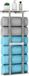 SnelShoppen - Grand porte-serviettes Mural Argent 76cm de haut