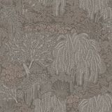 Allure Behang Vlies Natuurprint Zwart-wit 53 cm x 10,05 m